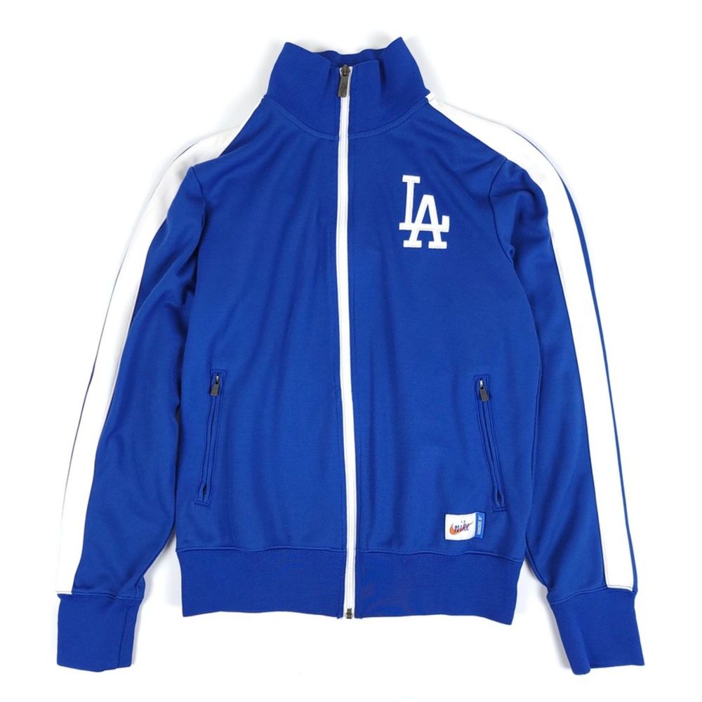 NIKE Vintage Sportswear Cooperstown Collection LA Dodgers Track Jacket Men Small